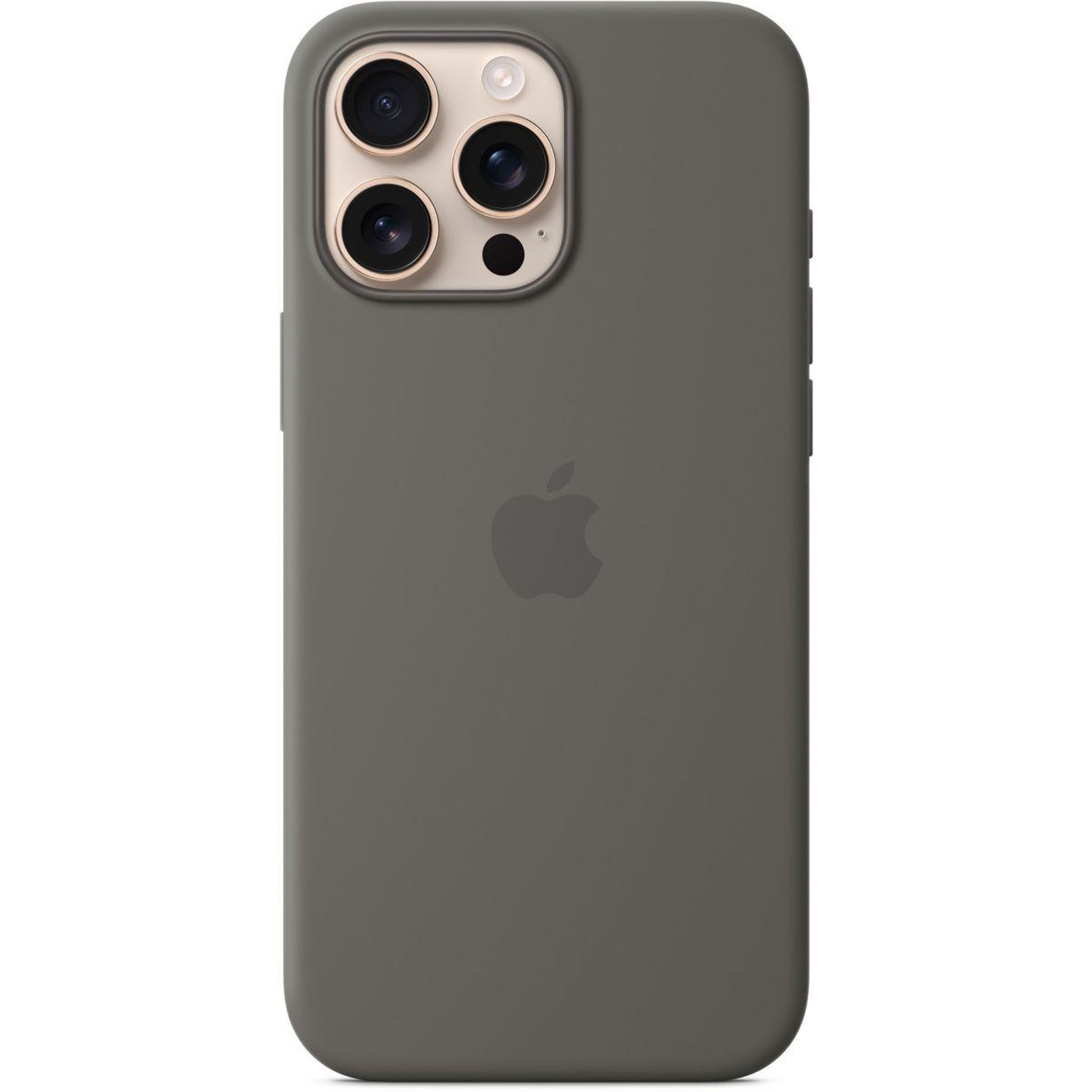 Voir la diapositive 1 : APPLE Coque iPhone 16 Pro Max Gris sidéral MagSafe silic
