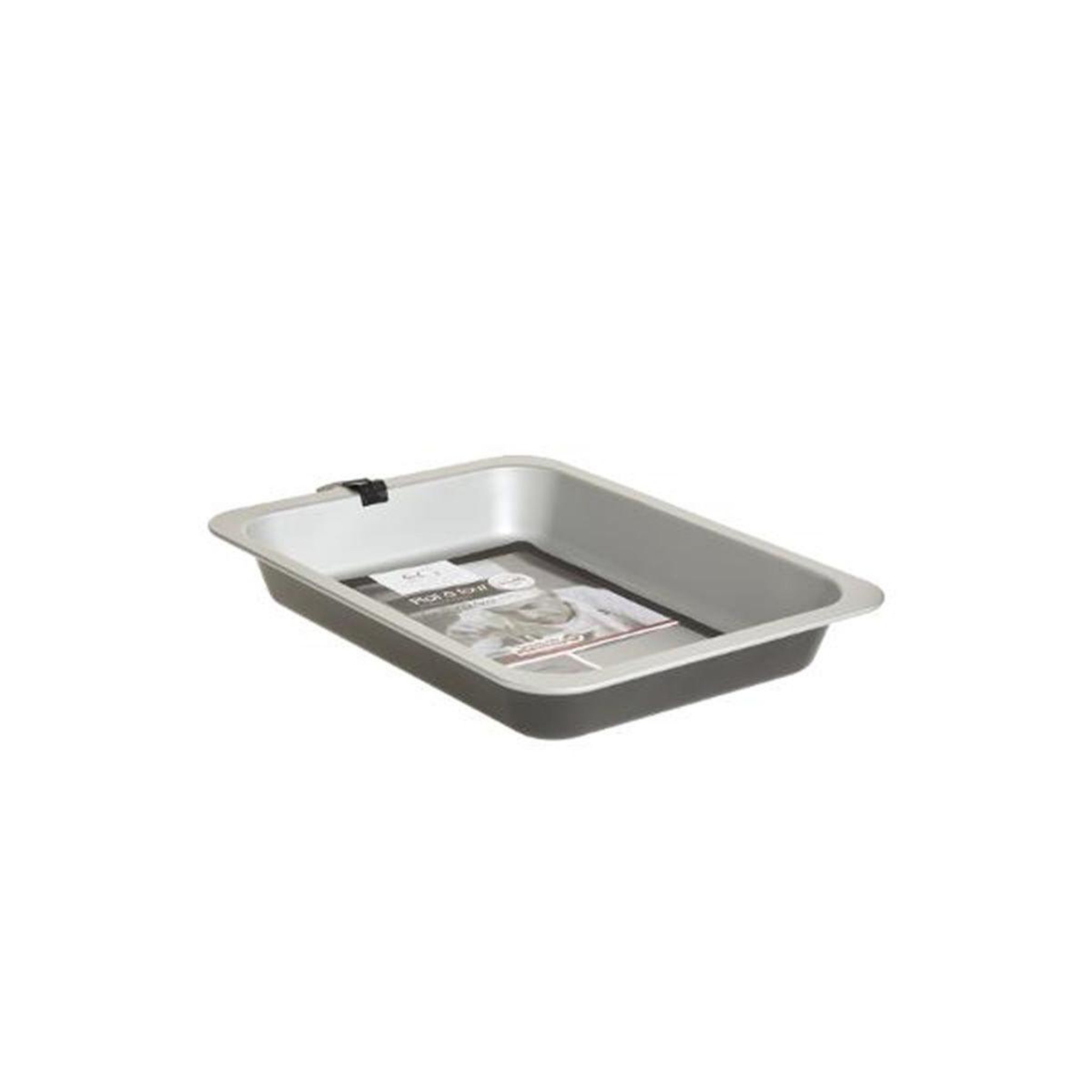 Voir la diapositive 2 : FIVE Plat à four rectangulaire  signature  40cm gris