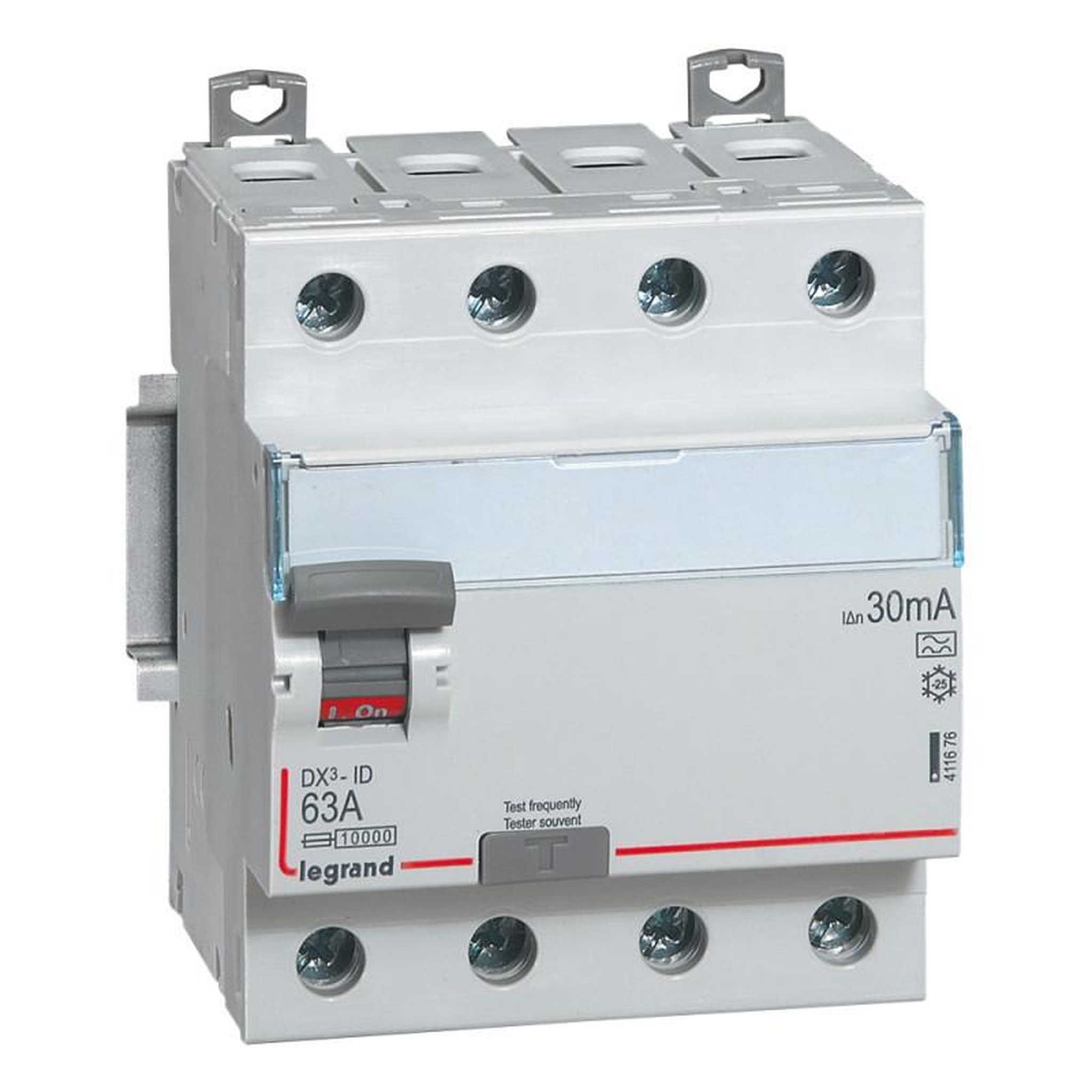 Legrand Interrupteur différentiel DX3 ID 4PG 63A type A 30mA LEGRAND 411676