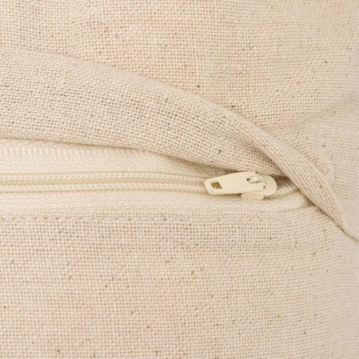 ATMOSPHERA Coussin Déco Uni  Océania  40x40cm Beige
