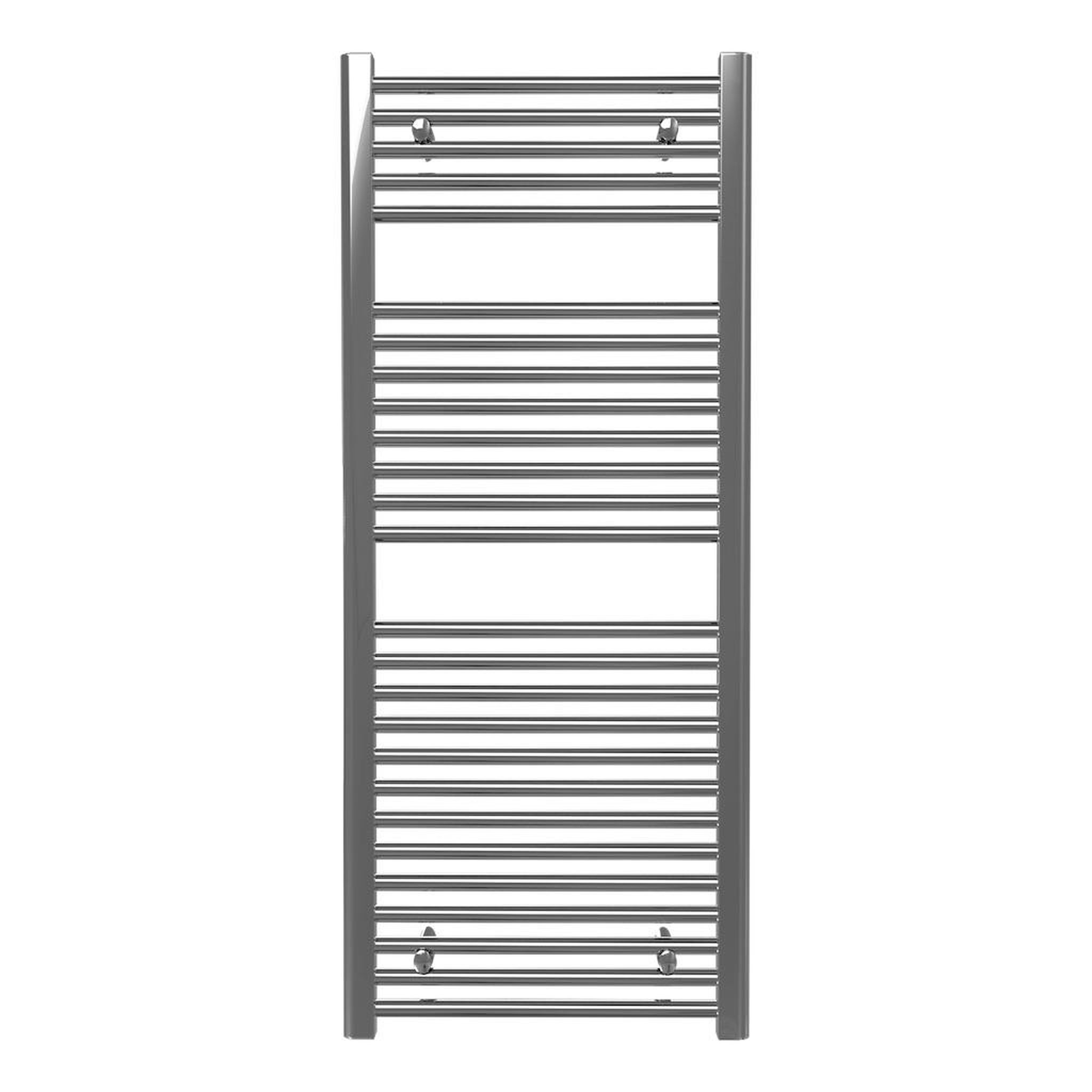 RADOX Sèche-serviette eau chaude mural - SCALA N CHROME - 1200 x 500 mm - 26 tubes - 546 W