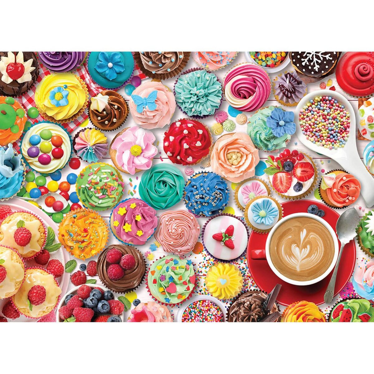Eurographics Puzzle 1000 pièces : Cupcake Party