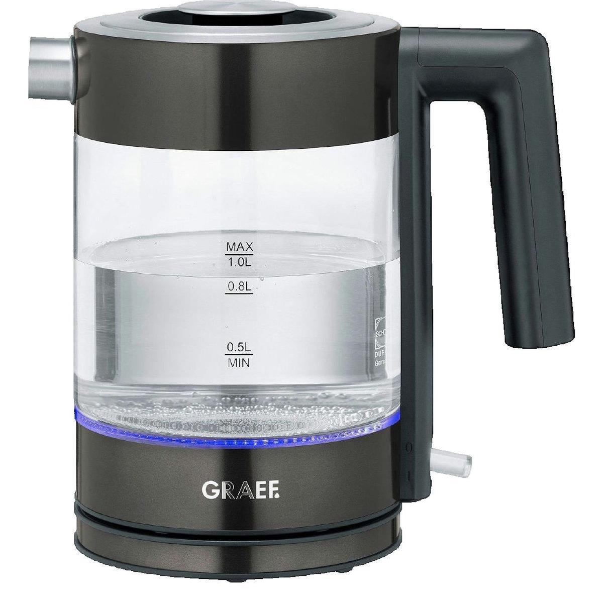 graef Bouilloire Graef 2000 watts LED noire