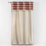 Paris Prix Rideau à Œillets Tissé  Atlas  140x240cm Terracotta