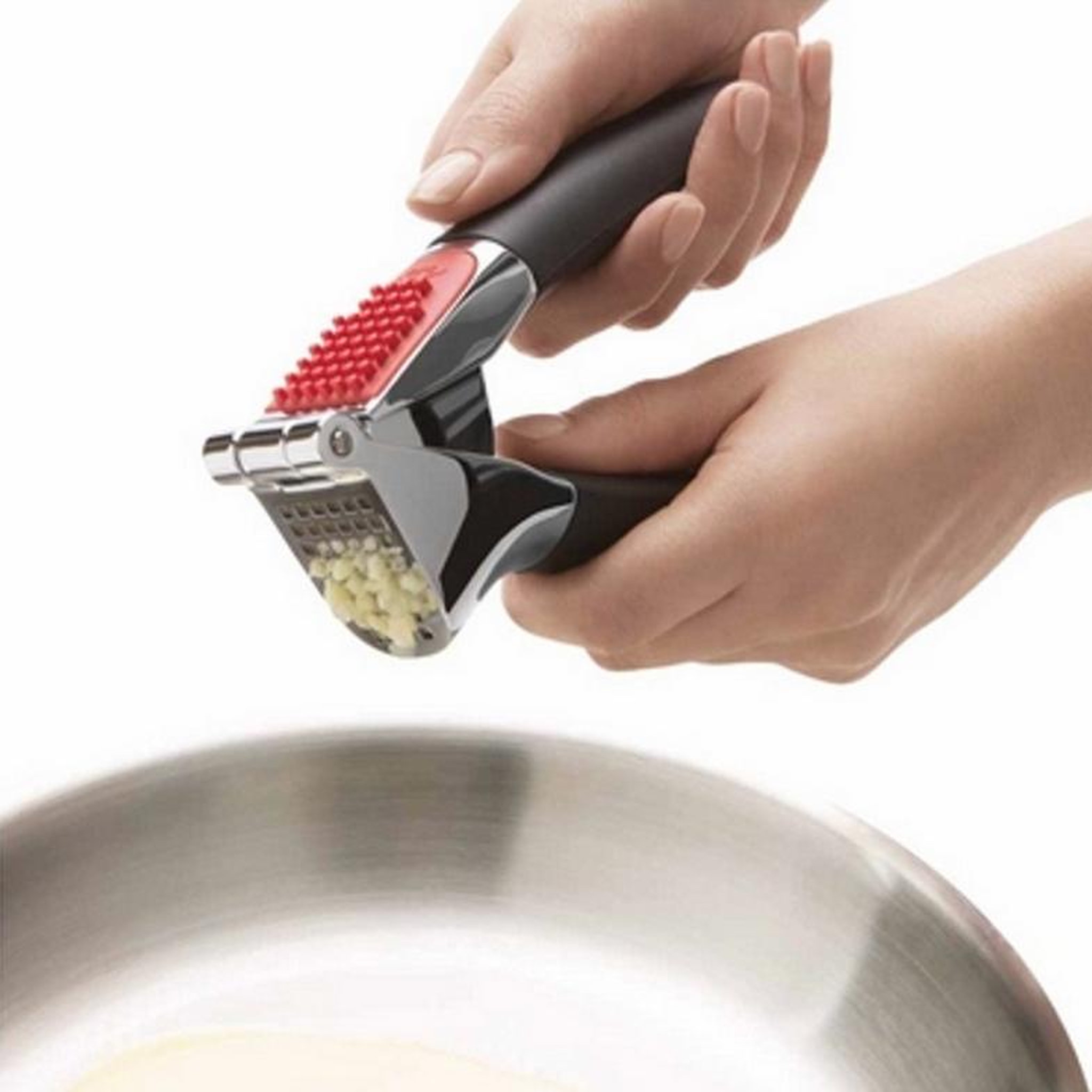 Voir la diapositive 2 : OXO Presse-ail zinc - 11107400