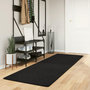 Voir la diapositive 1 : VIDAXL Tapis HUARTE a poils courts doux et lavable noir 80x250 cm