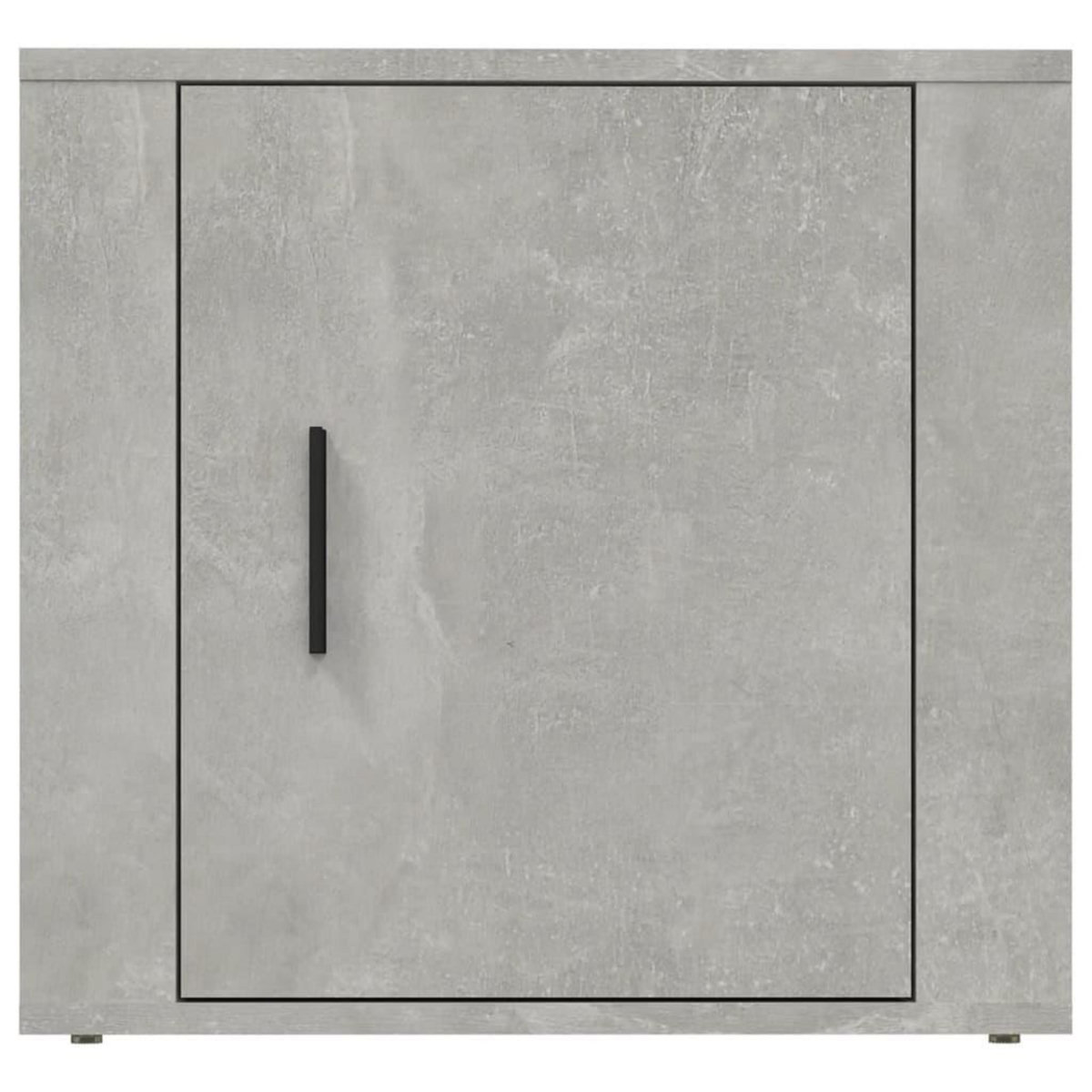 VIDAXL Table de chevet Gris beton 50x39x47 cm