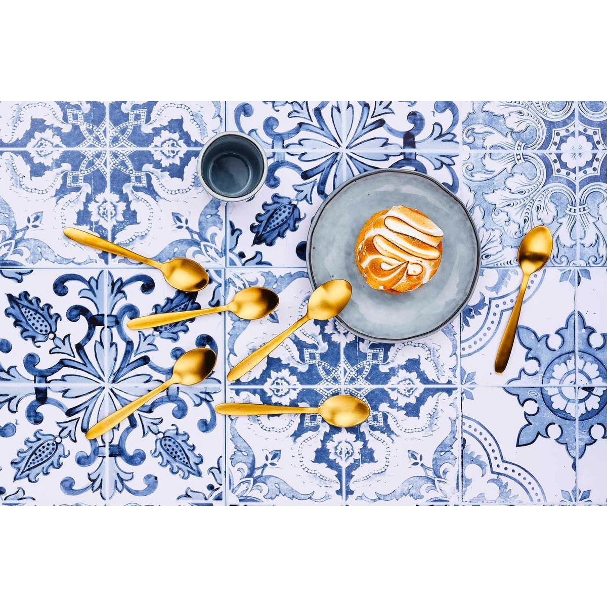 BJORN Coffret 6 petites cuillères KAJA - Gold