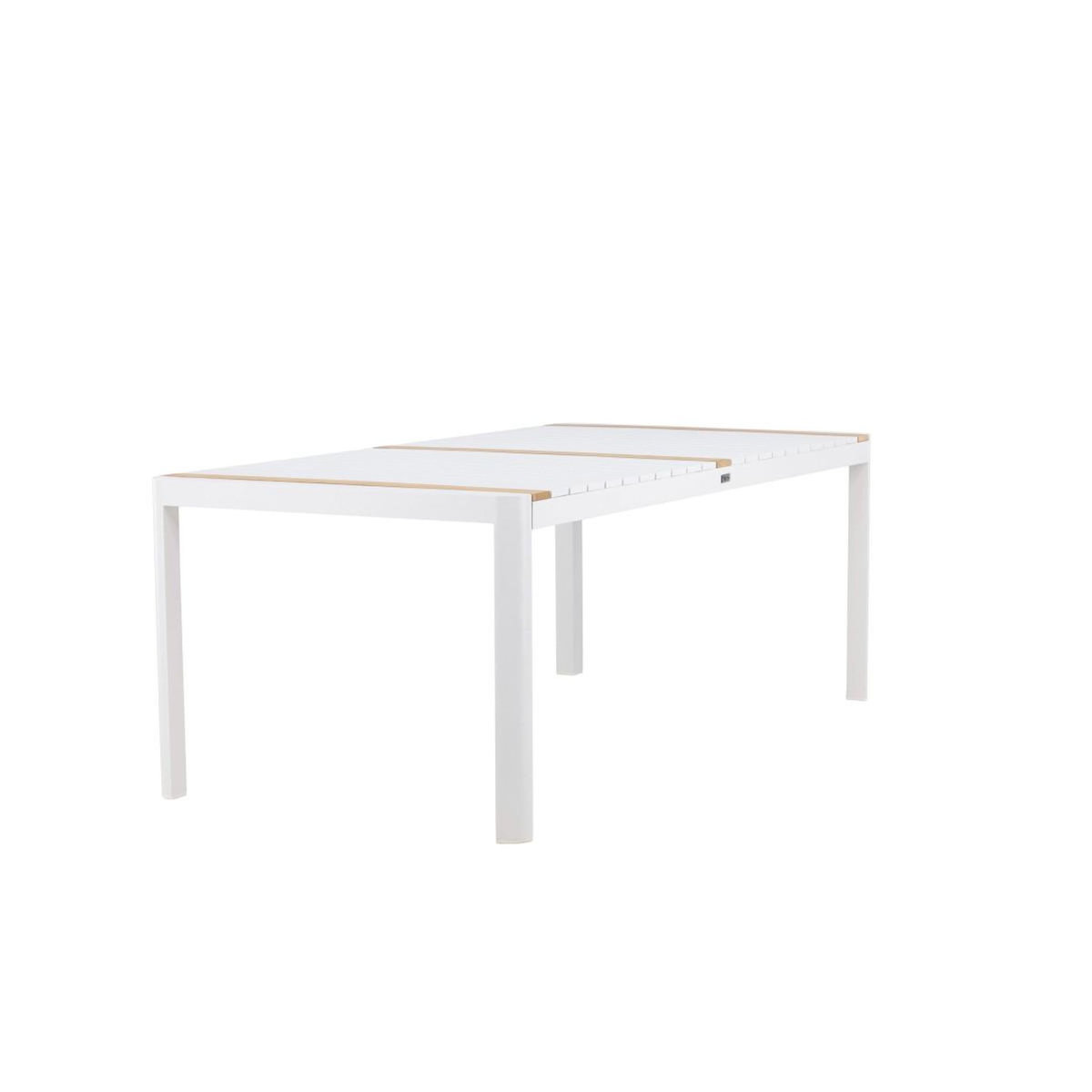 Paris Prix Table de Jardin en Teck  Togo  200cm Blanc