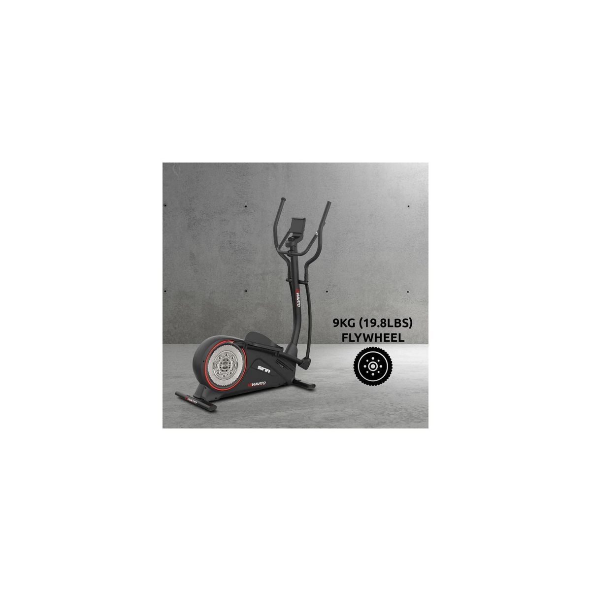 VIAVITO Vélo elliptique d'appartement de Fitness - Viavito - Modéle Sina - Ecran LED