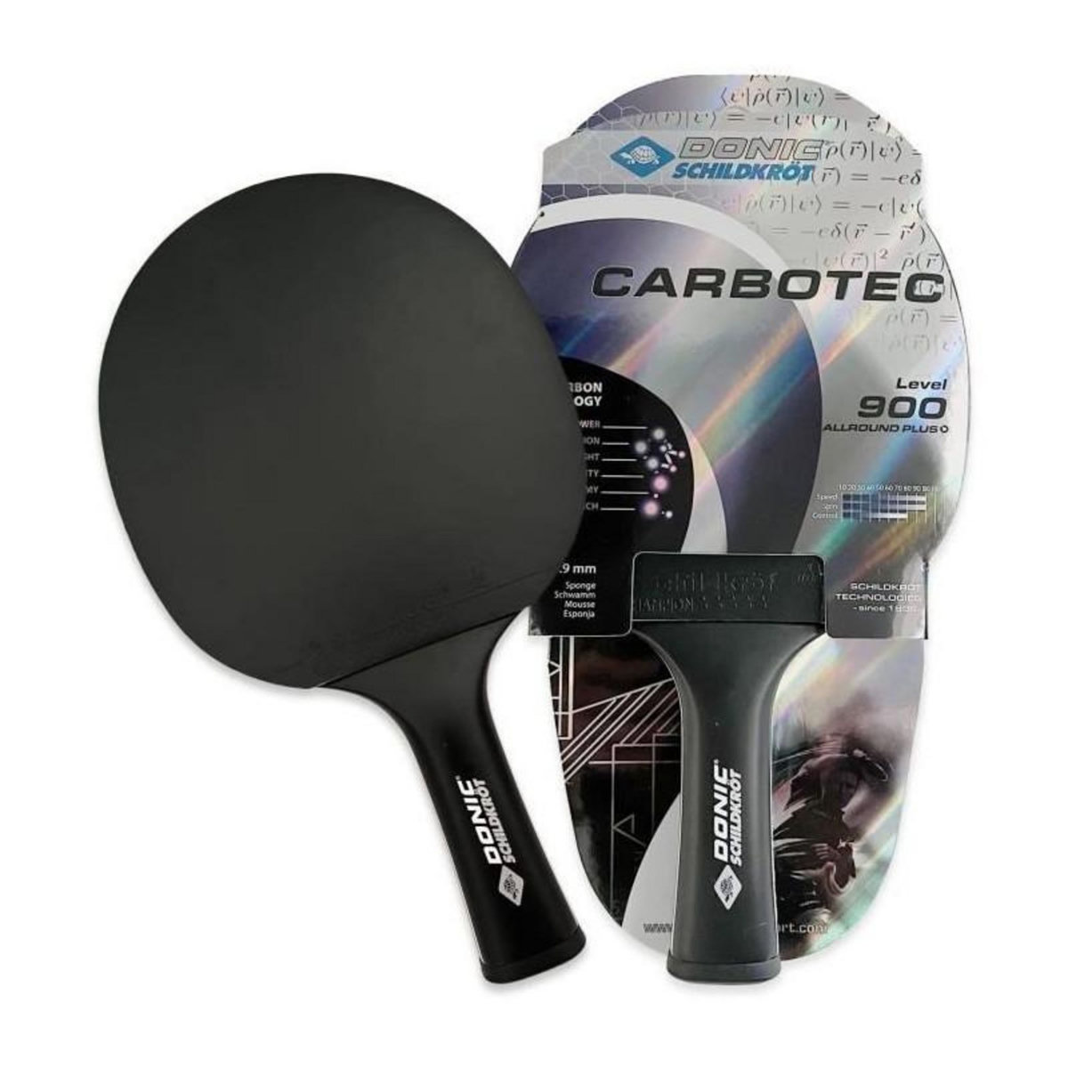 SCHILDKROT Raquette de tennis de table - SCHILDKRÖT - CARBOTEC 900