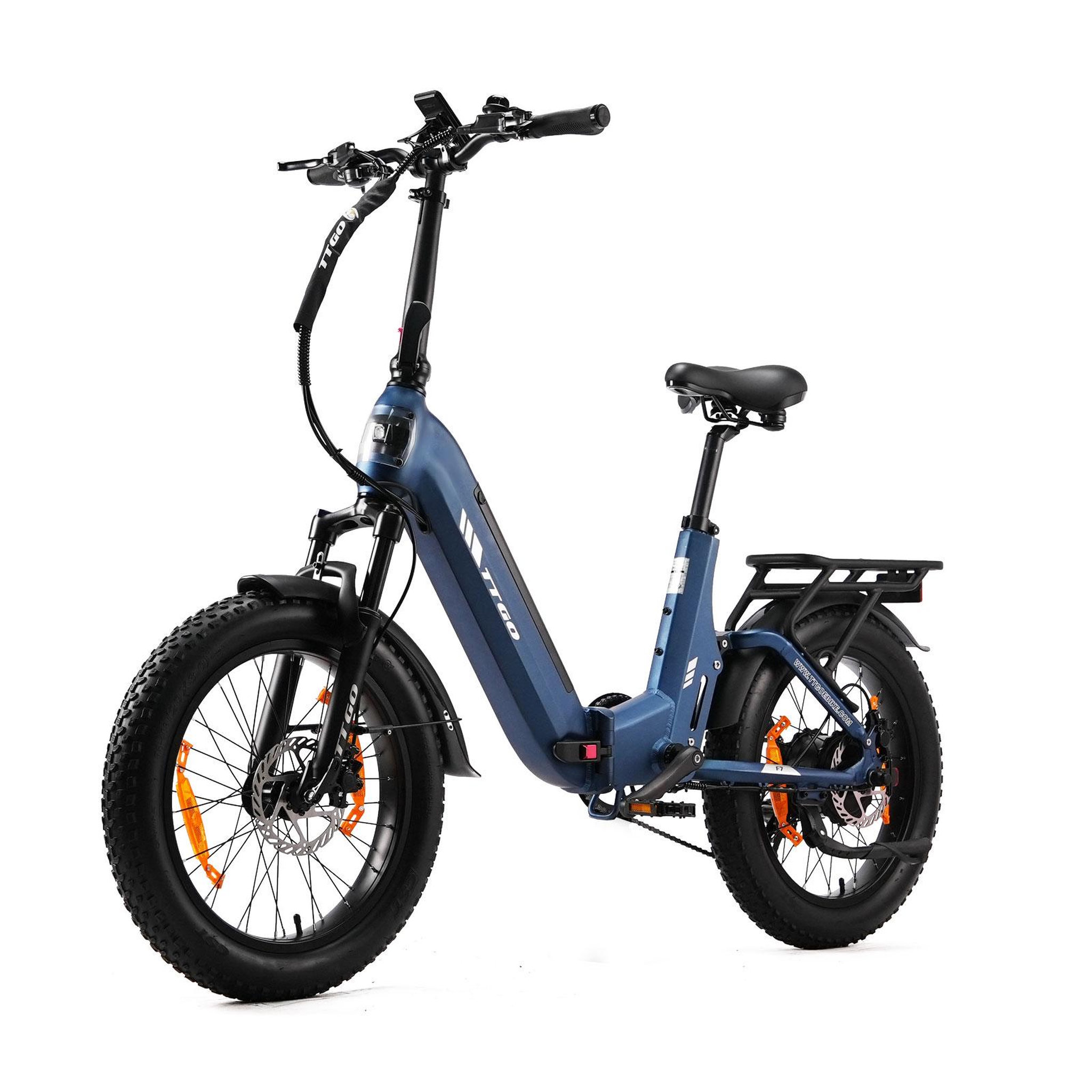 Voir la diapositive 3 : TTGO Vélo électrique pliant TTGO F7 250 W
