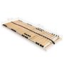 Voir la diapositive 6 : VIDAXL Sommier a lattes sans matelas avec 28 lattes 7 zones 80x200 cm