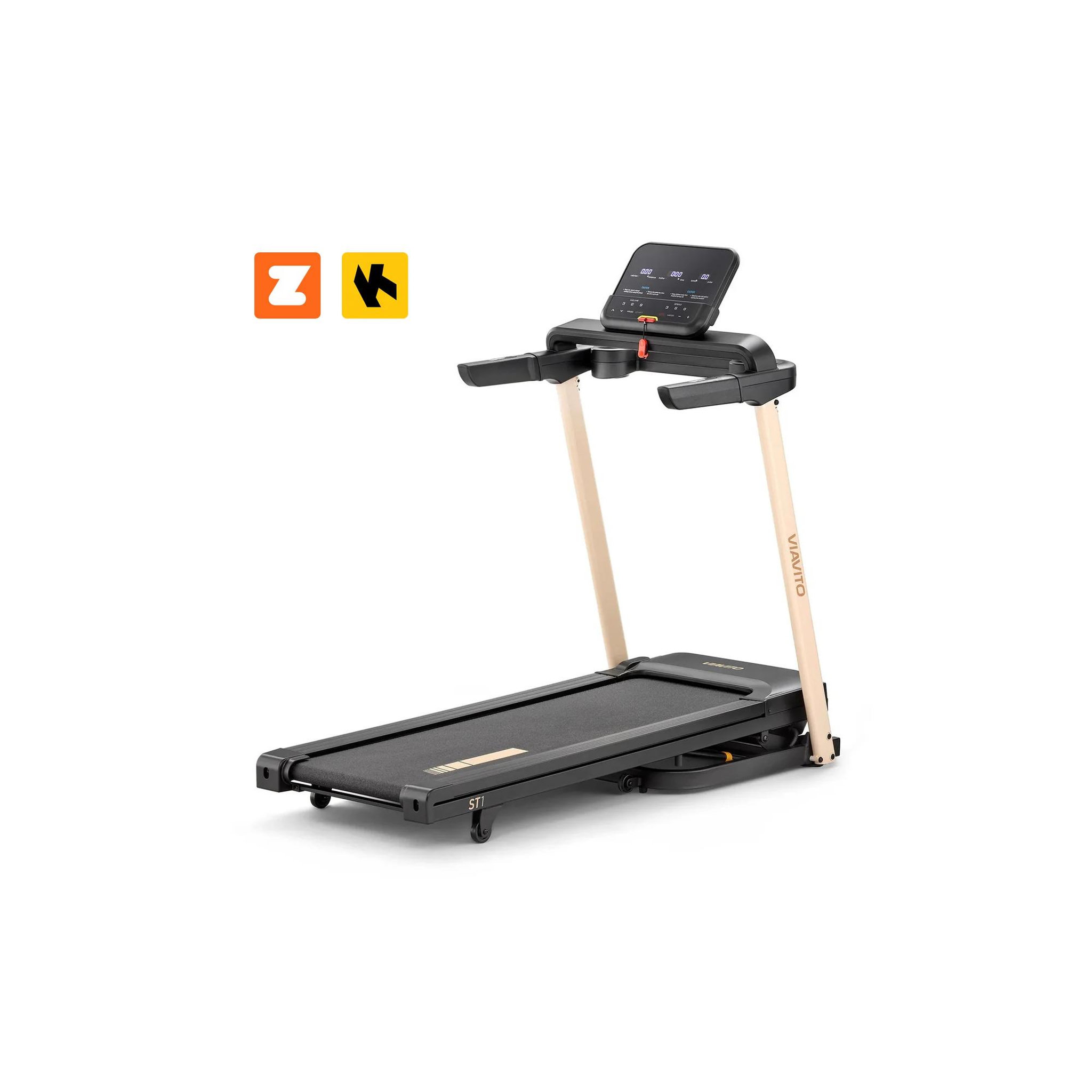 VIAVITO Tapis de course d'appartement - viavito - modèle st1 - 16 km/h - ecran led