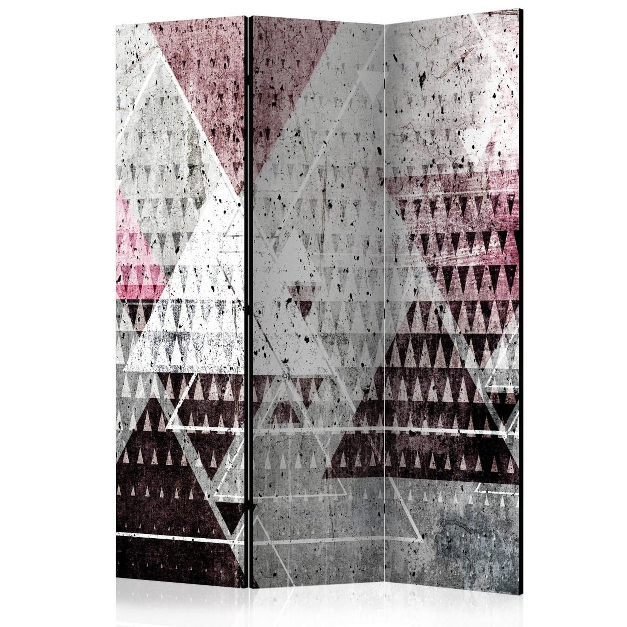 Paris Prix Paravent 3 volets  triangles  135x172cm