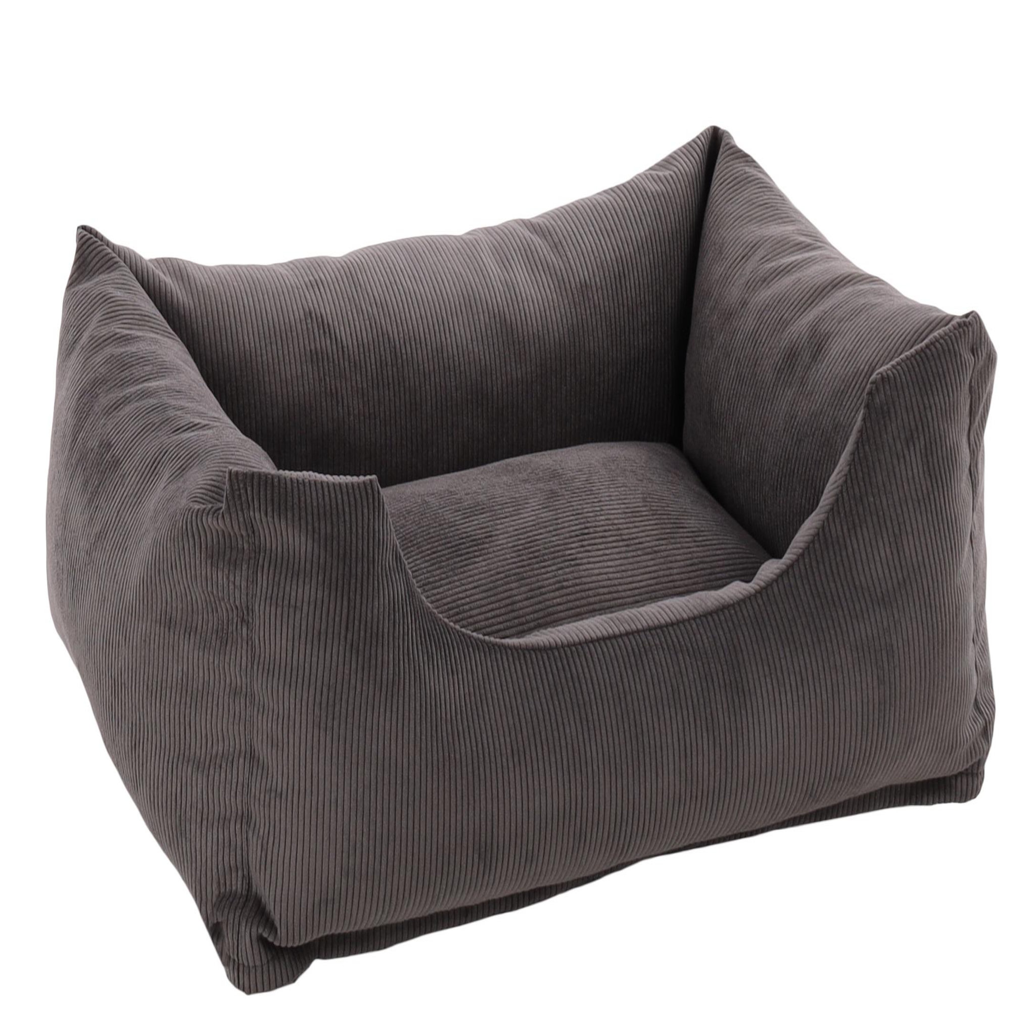Voir la diapositive 1 : Eden Coussin panier côtelé rectangle