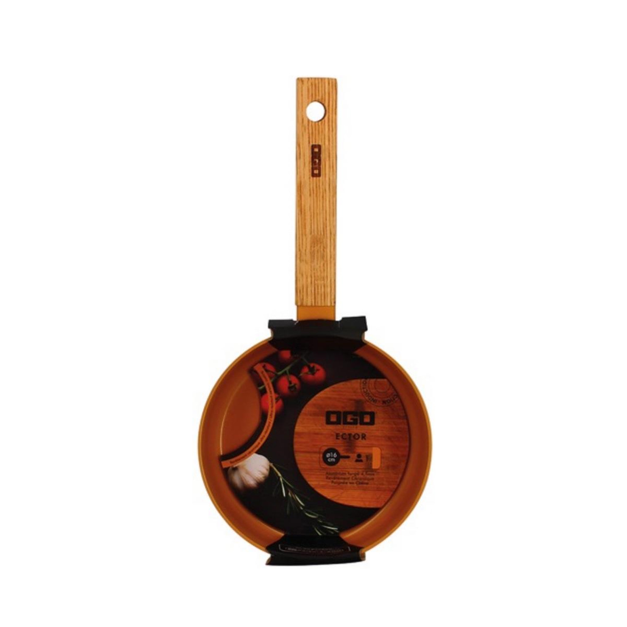 Voir la diapositive 3 : OGO LIVING Casserole 16cm jaune - 7930270