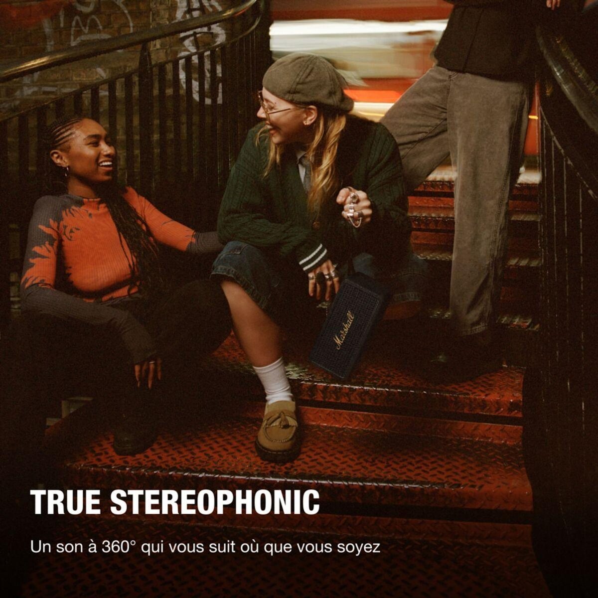 MARSHALL Enceinte portable Middleton II Black & Brass