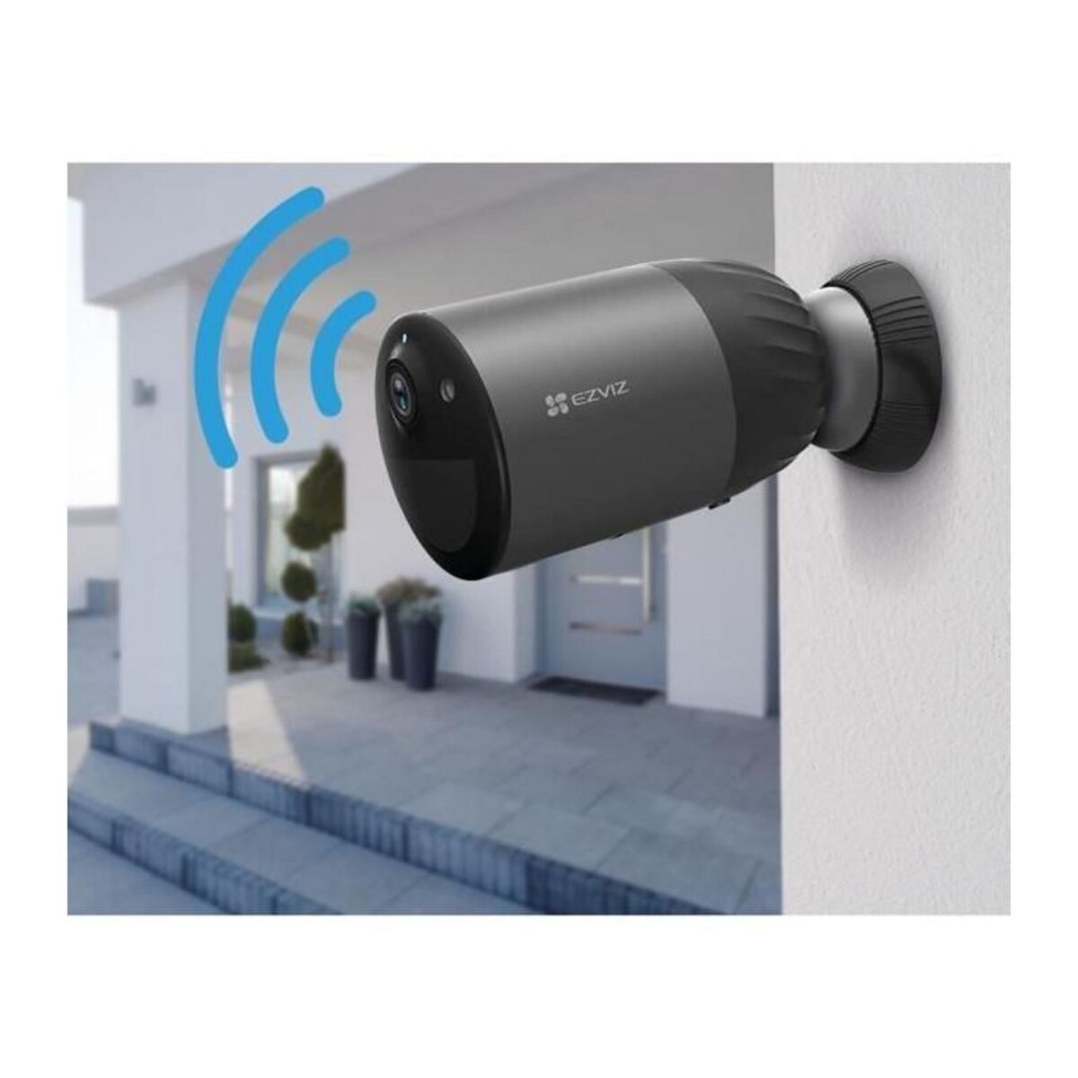 EZVIZ Caméra sur batterie - EZVIZ - BC1C 4MP + Panneau solaire - Autonomie 8 mois - Détection humaine - Vision nocturne