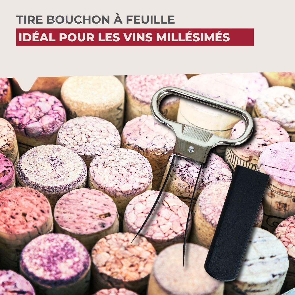 Fackelmann Tire-bouchon à feuille Fackelmann Bar Concept