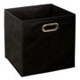 Voir la diapositive 1 :  Boîte de Rangement Pliable  Premium  31x31cm Noir