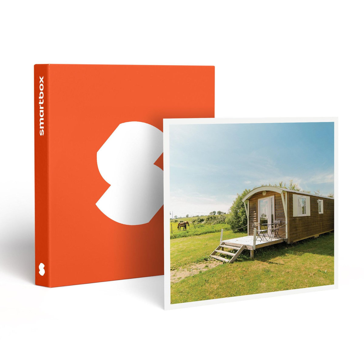 Smartbox Séjour insolite de 3 jours en roulotte avec panier gourmand près de Caen - Coffret Cadeau Séjour