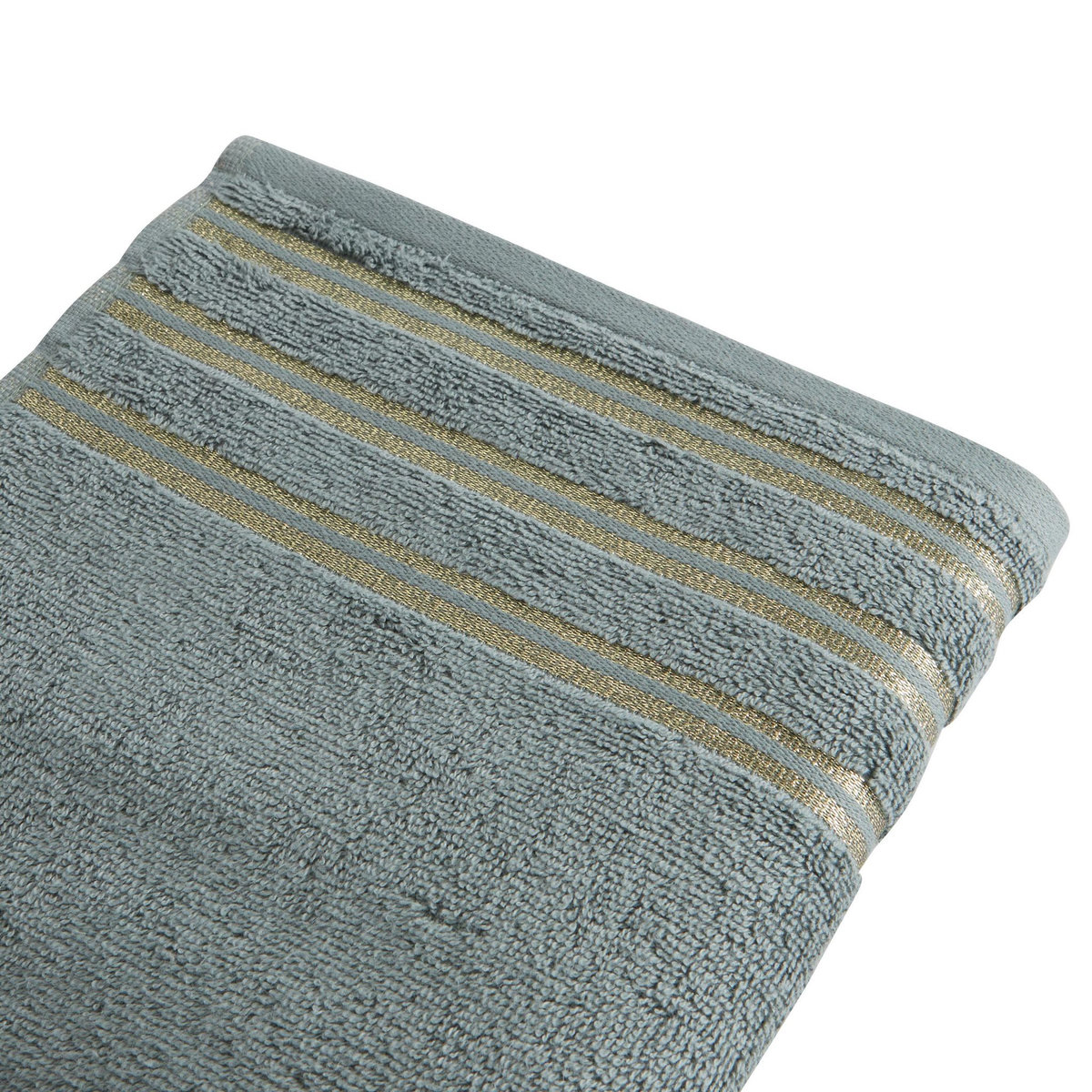 ACTUEL Serviette de toilette unie en coton liteau Lurex  500G