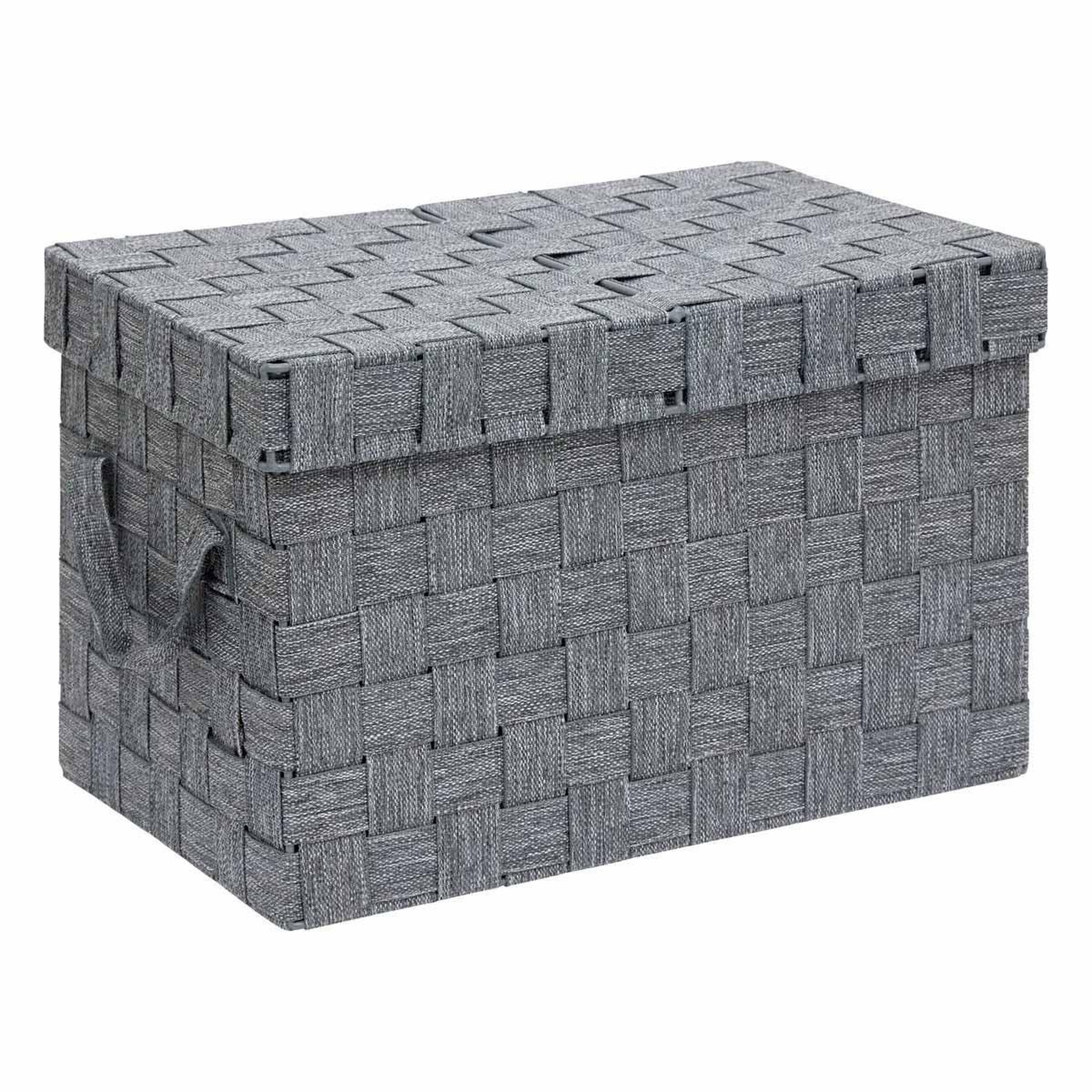 Voir la diapositive 2 : FIVE Lot de 2 boîtes de rangement  lise  35cm gris