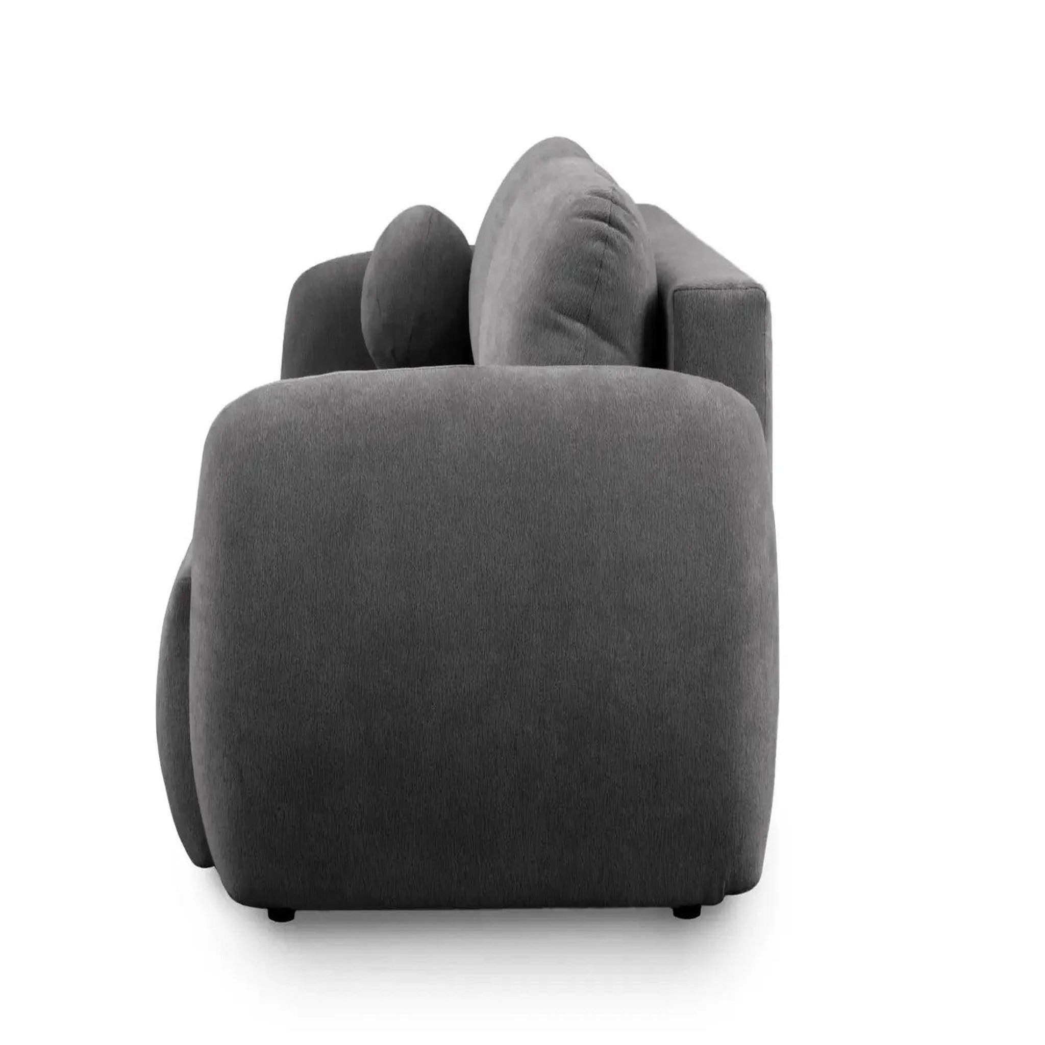 Voir la diapositive 6 : CASANOVA PARIS Martin - canapé droit convertible tissu chenille