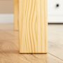 Voir la diapositive 6 : IDIMEX Lot de 2 lits superposables 90x200 cm RINO en pin