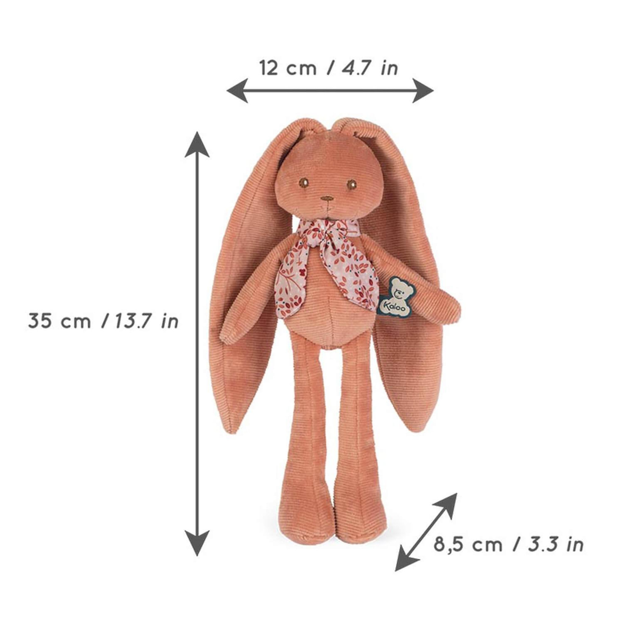 Voir la diapositive 5 : Kaloo Lapinoo Terracotta pantin lapin medium