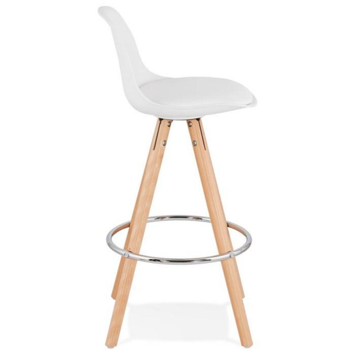 Paris Prix Tabouret de Bar  Bjarki  85cm Blanc