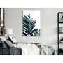 Voir la diapositive 2 : Paris Prix Tableau Imprimé  Emerald Leaves Wide