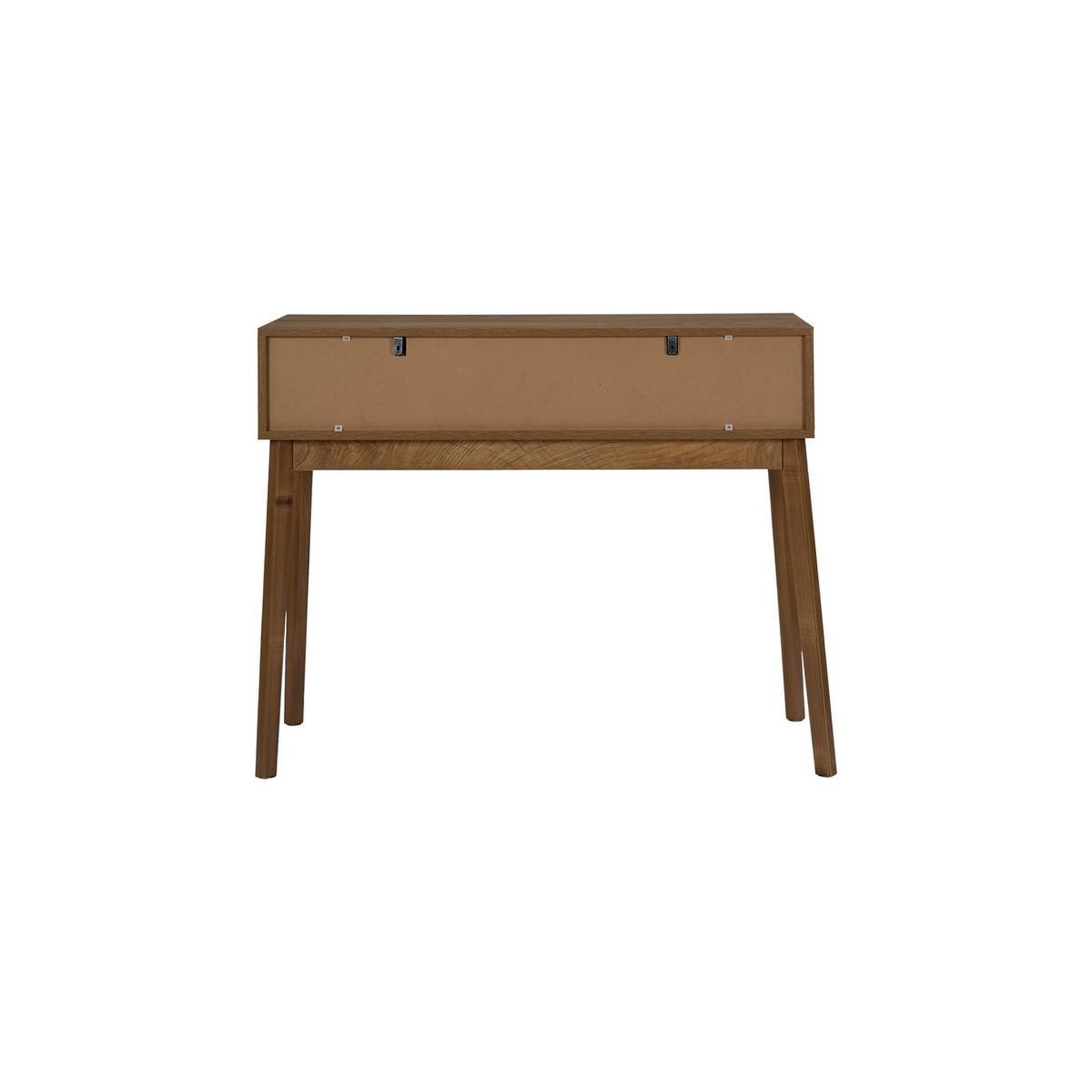 Voir la diapositive 6 : The Home Deco Factory Console 2 Tiroirs  Forest  100cm Marron