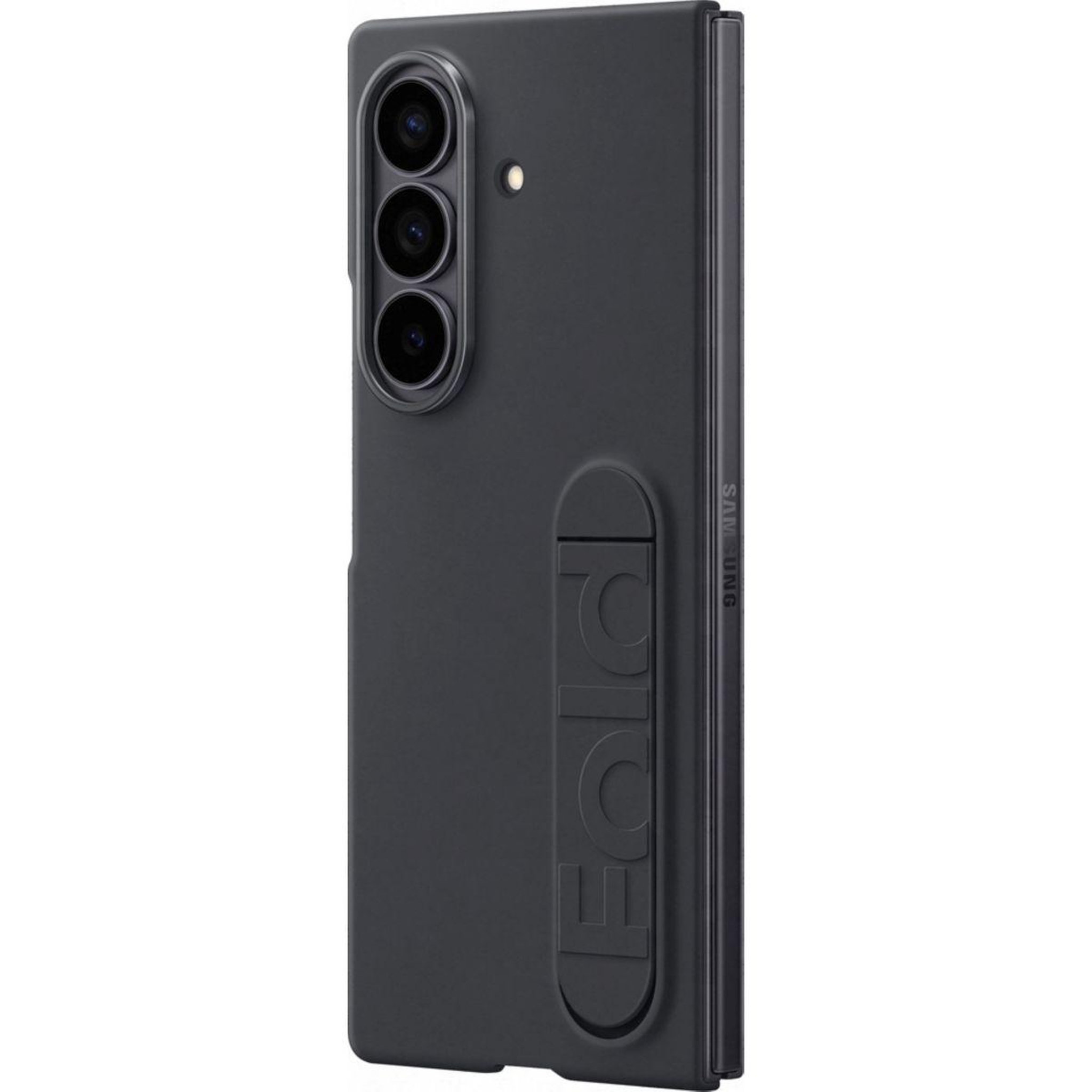Voir la diapositive 3 : Samsung Coque Z Fold 7 coque silicone noir + VT