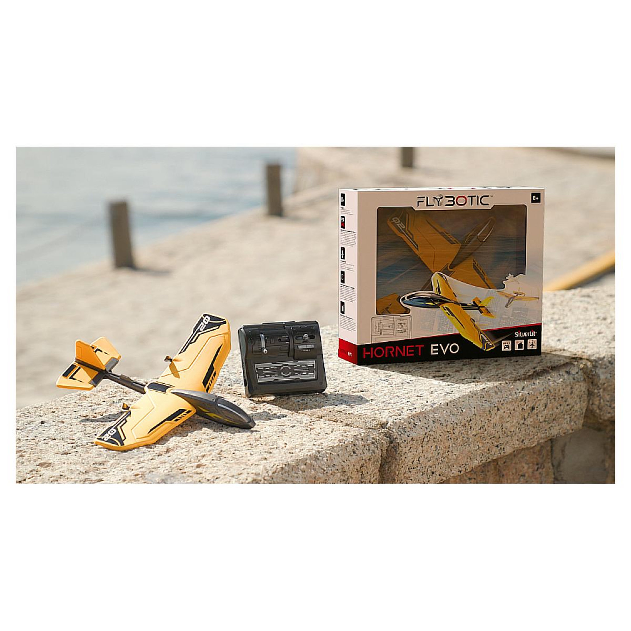 Voir la diapositive 5 : SILVERLIT Avion hornet evo telecommande