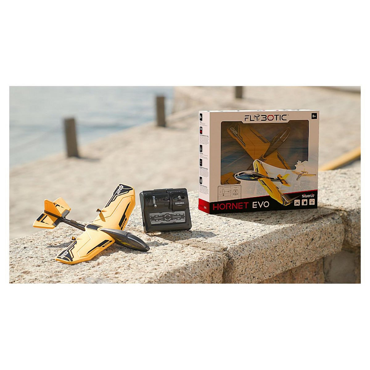 SILVERLIT Avion hornet evo telecommande