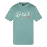 Schott T Shirt /Bleu Garçon Schott VINTAGE. Coloris disponibles : Vert