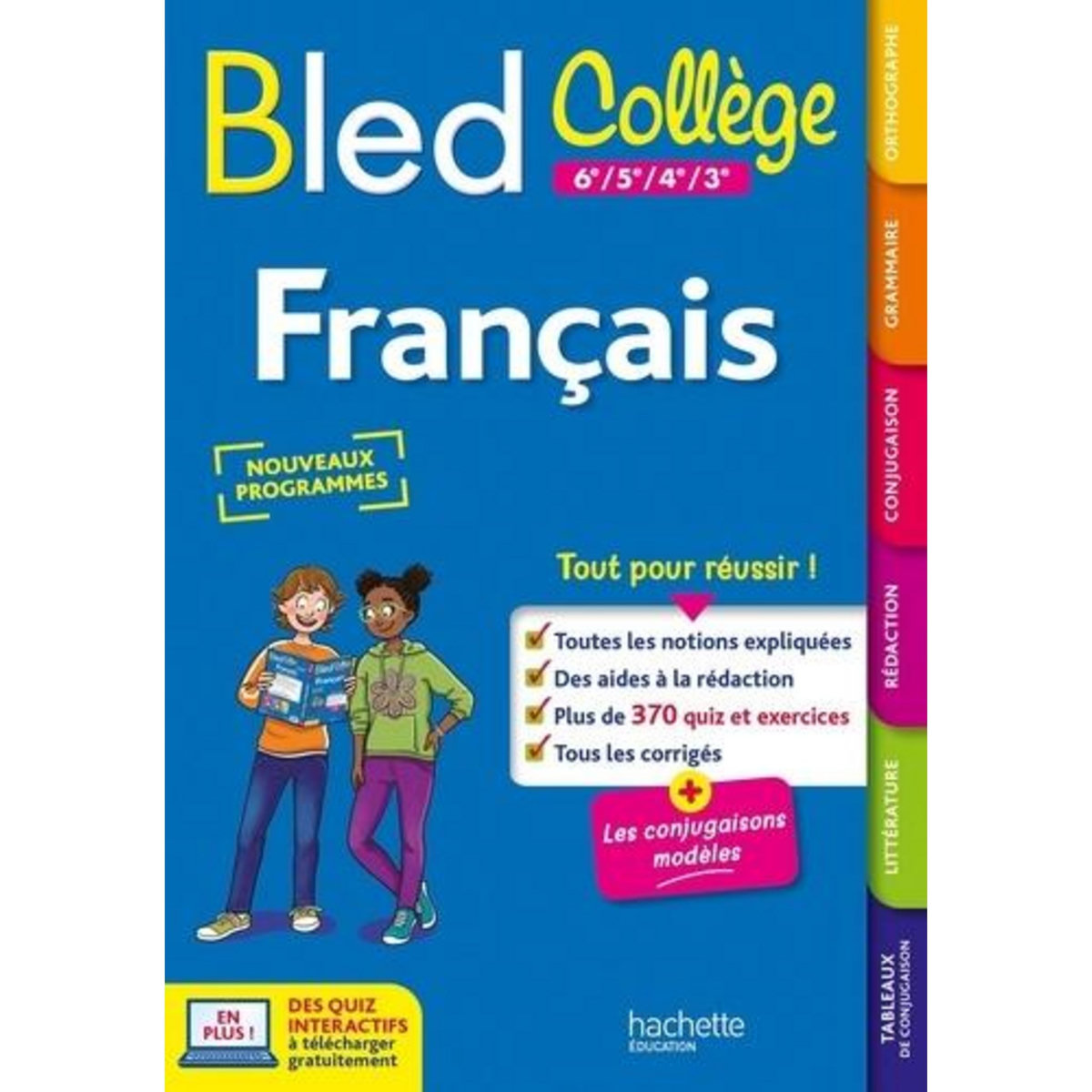 FRANCAIS 6E A 3E LE BLED COLLEGE. EDITION 2023, Lisle Isabelle de