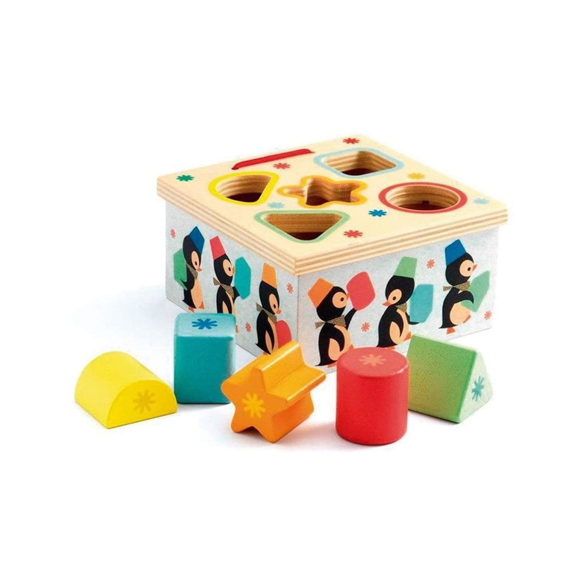 Djeco DJ06409 Boite a formes Geo Junzo