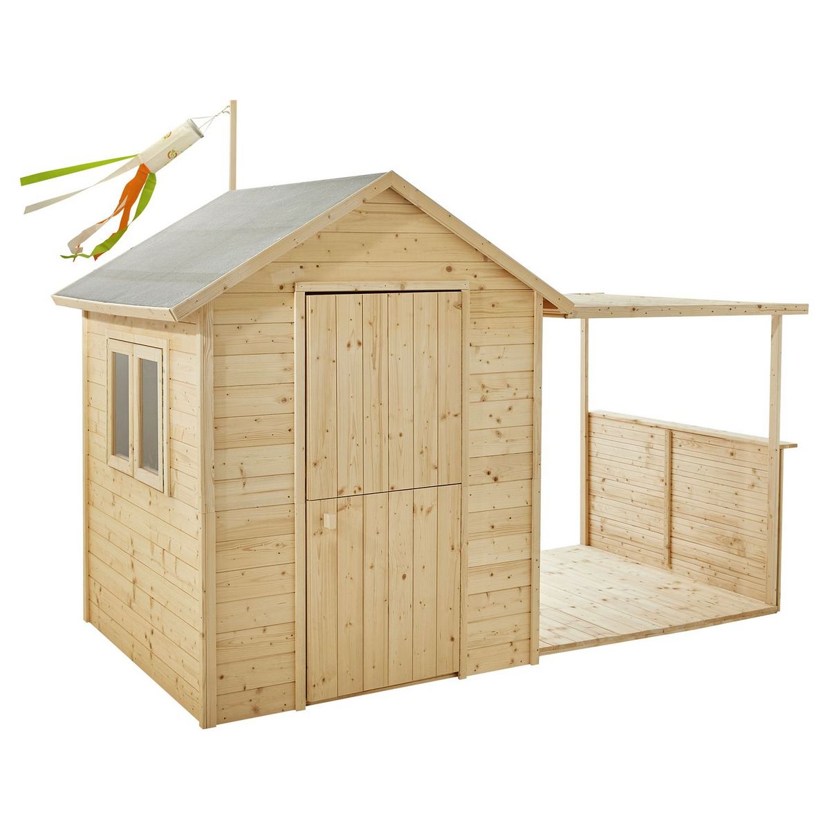 Soulet Cabane de jardin pour enfant - Bois - H1.62m - EUGENIE