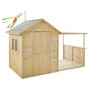 Voir la diapositive 3 : Soulet Cabane de jardin pour enfant - Bois - H1.62m - EUGENIE