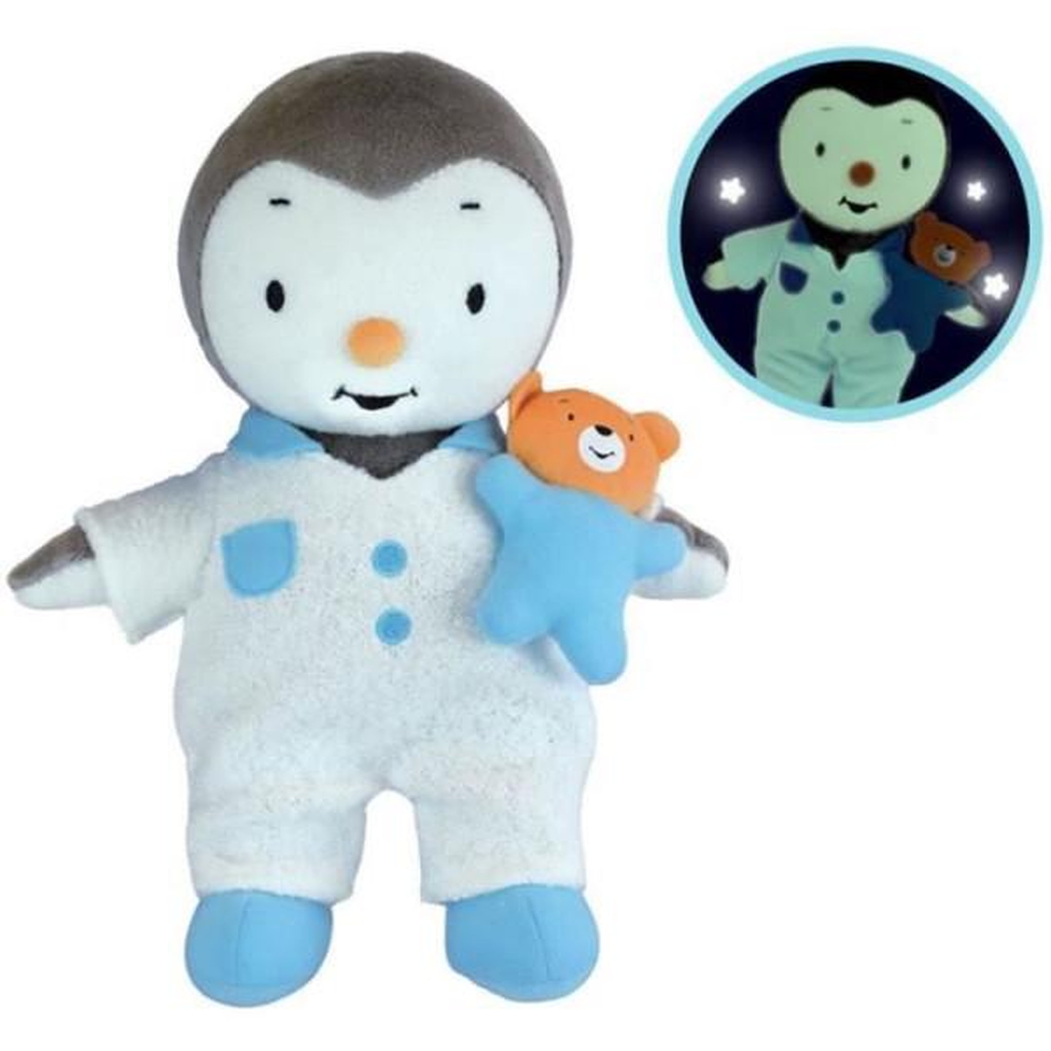 JEMINI JEMINI Peluche T'choupi Luminou 25cm