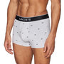 Voir la diapositive 2 : Lacoste X3 Boxers Gris/Noir Homme Lacoste LOGO 5H3411