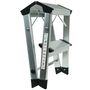 Voir la diapositive 2 : WERKAPRO Marchepied pliable en aluminium 2 marches WERKA PRO  H 40,4cm