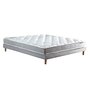 Voir la diapositive 4 : IDLITERIE Ensemble matelas mémoire de forme MAM AZUR avec sommier - confort français