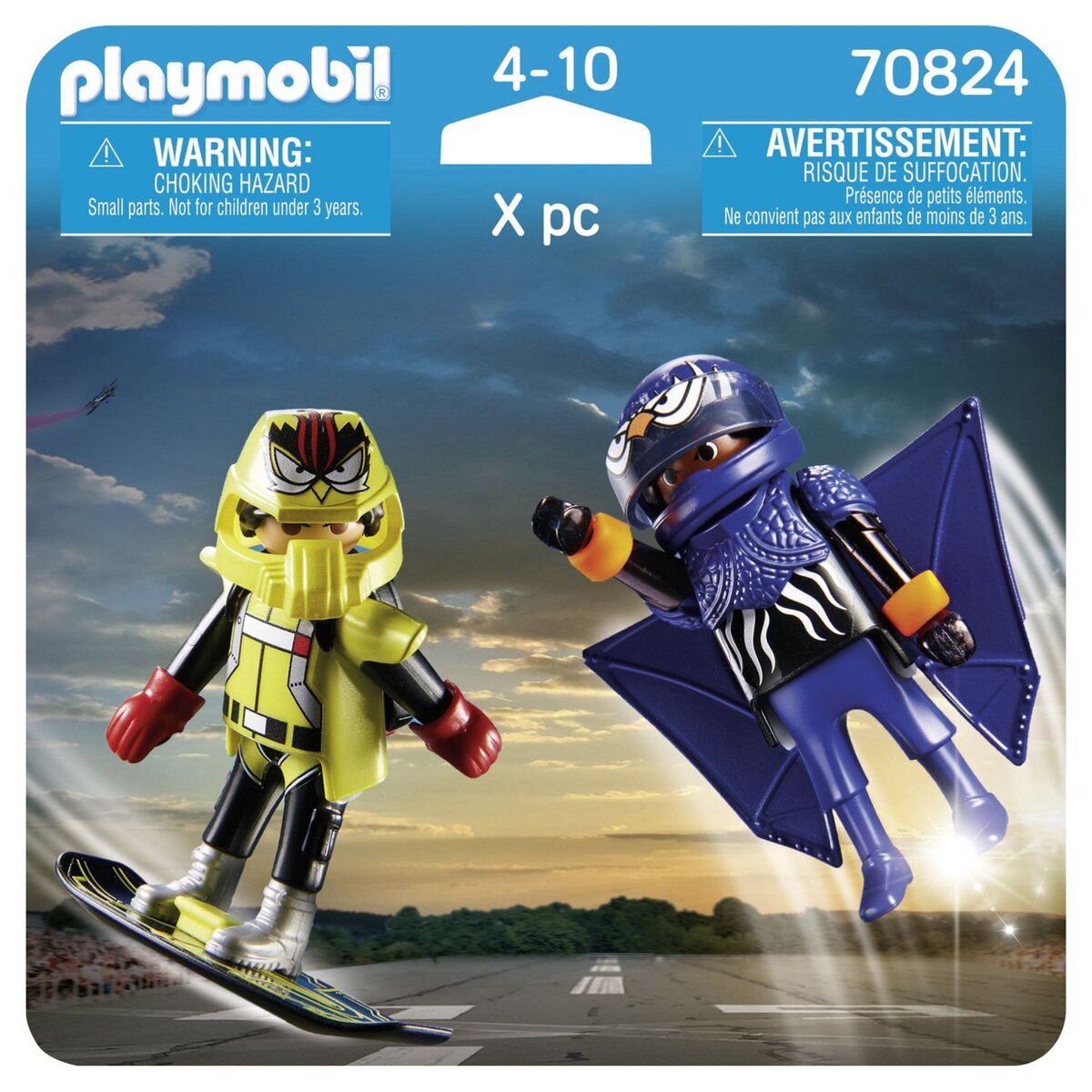 PLAYMOBIL 70824 - Duo Air Stuntshow