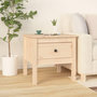 Voir la diapositive 4 : VIDAXL Tables d'appoint 2 pcs 50x50x49 cm Bois massif de pin