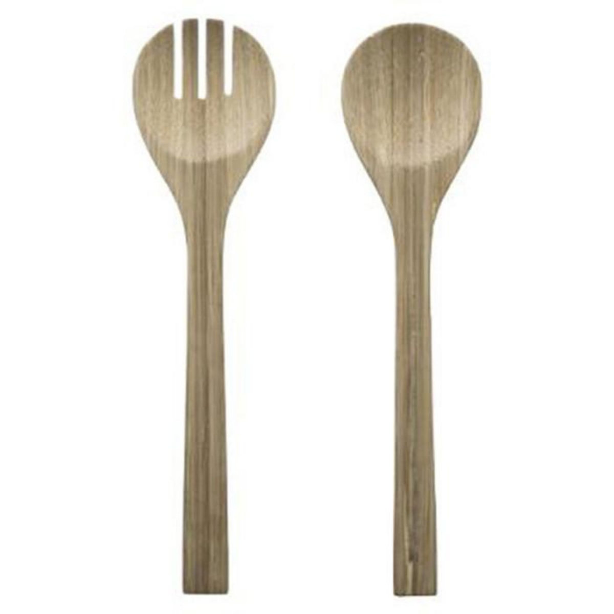 FIVE Couverts à Salade  Bambou  30cm Naturel