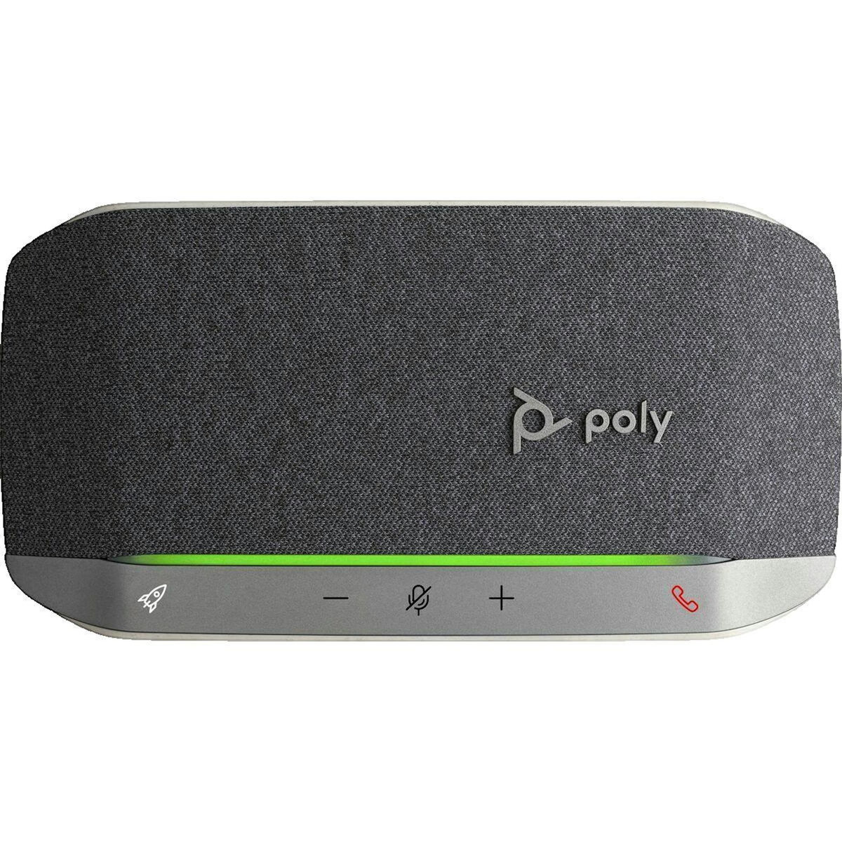 POLYCOM Haut-parleur intelligent Poly Poly Sync 20 Bluetooth USB-C USB-A Noir Zoom Certifié